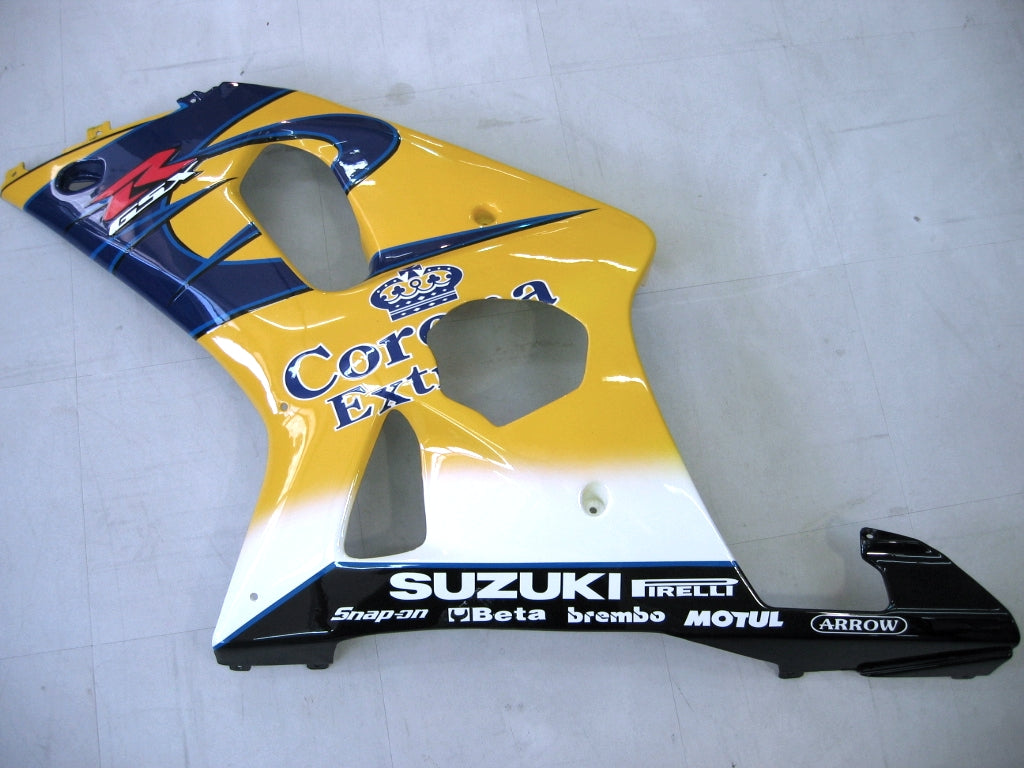 Kit carenatura gialla Amotopart 2000-2002 Suzuki GSXR1000