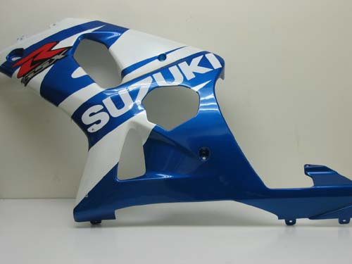 Amotopart 2000-2002 Suzuki GSXR1000 Fairing Blue&White Style3 Kit