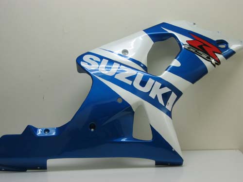 Amotopart 2000–2002 Suzuki GSXR1000 Verkleidung, Blau und Weiß, Style3-Kit