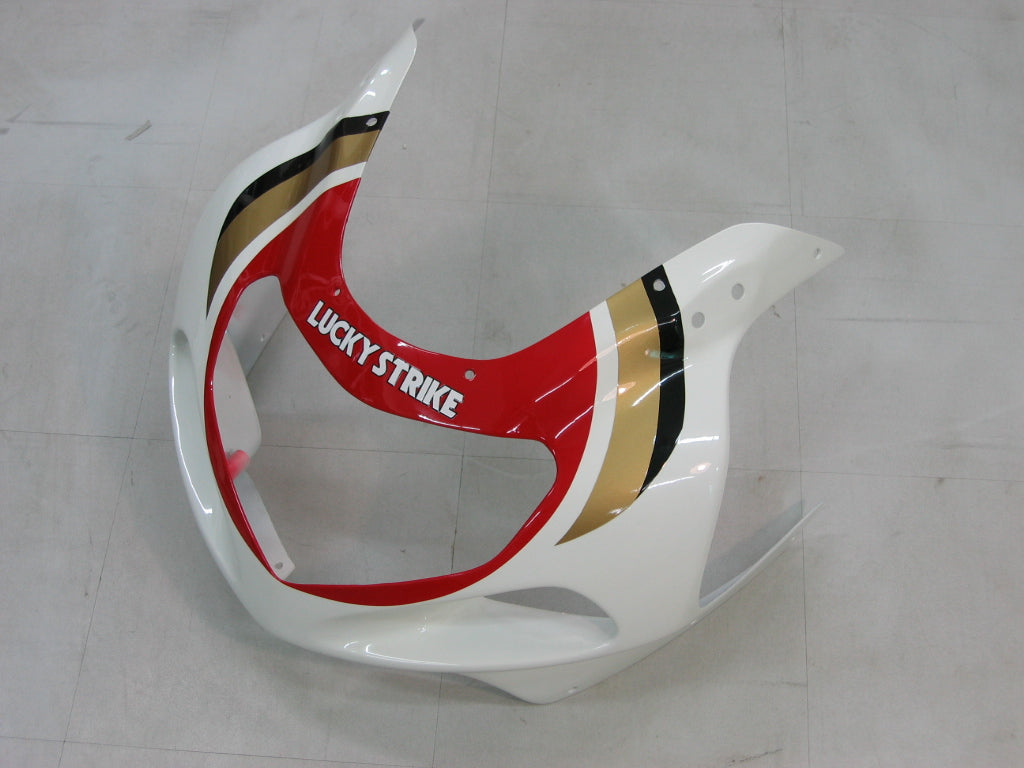 Amotopart 2000-2002 Suzuki GSXR1000 Fairing White&Red Kit