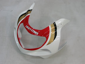 Amotopart 2000-2002 Suzuki GSXR1000 Fairing White&Red Kit