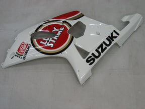 Amotopart 2000-2002 Suzuki GSXR1000 Fairing White&Red Kit