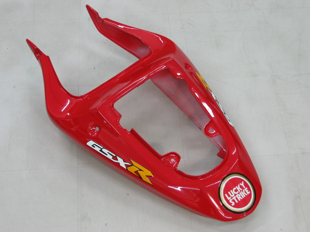 Amotopart 2000-2002 Suzuki GSXR1000 Fairing White&Red Kit