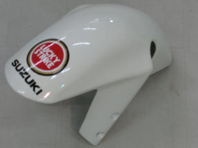 Amotopart 2000-2002 Suzuki GSXR1000 Kit de carenado blanco y rojo