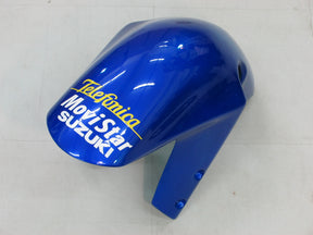 Amotopart 2000-2002 Suzuki GSXR1000 Fairing Blue&Yellow Kit