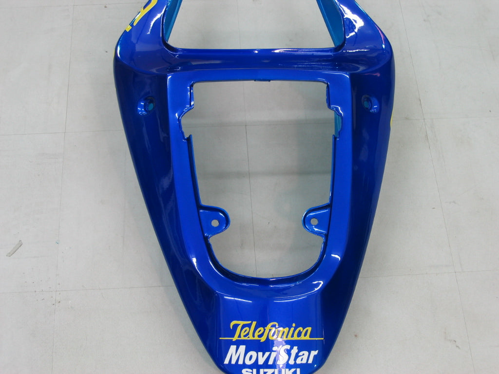 Amotopart 2000-2002 Suzuki GSXR1000 Fairing Blue&Yellow Kit