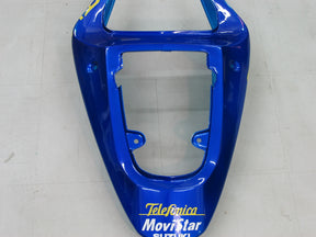 Amotopart 2000-2002 Kit carena Suzuki GSXR1000 blu e giallo