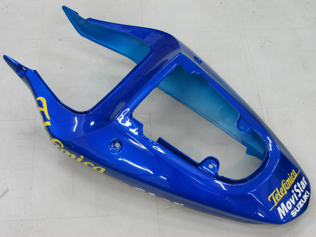 Amotopart 2000-2002 Suzuki GSXR1000 Fairing Blue&Yellow Kit