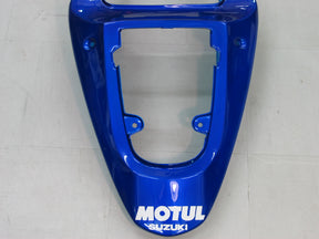 Amotopart 2000-2002 Suzuki GSXR1000 Kit de carenado azul y blanco Style2