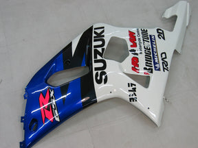 Amotopart 2000-2002 Suzuki GSXR1000 carenatura blu e bianco Style2 Kit