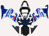 Amotopart 2000-2002 Suzuki GSXR1000 carenatura blu e bianco Style1 Kit