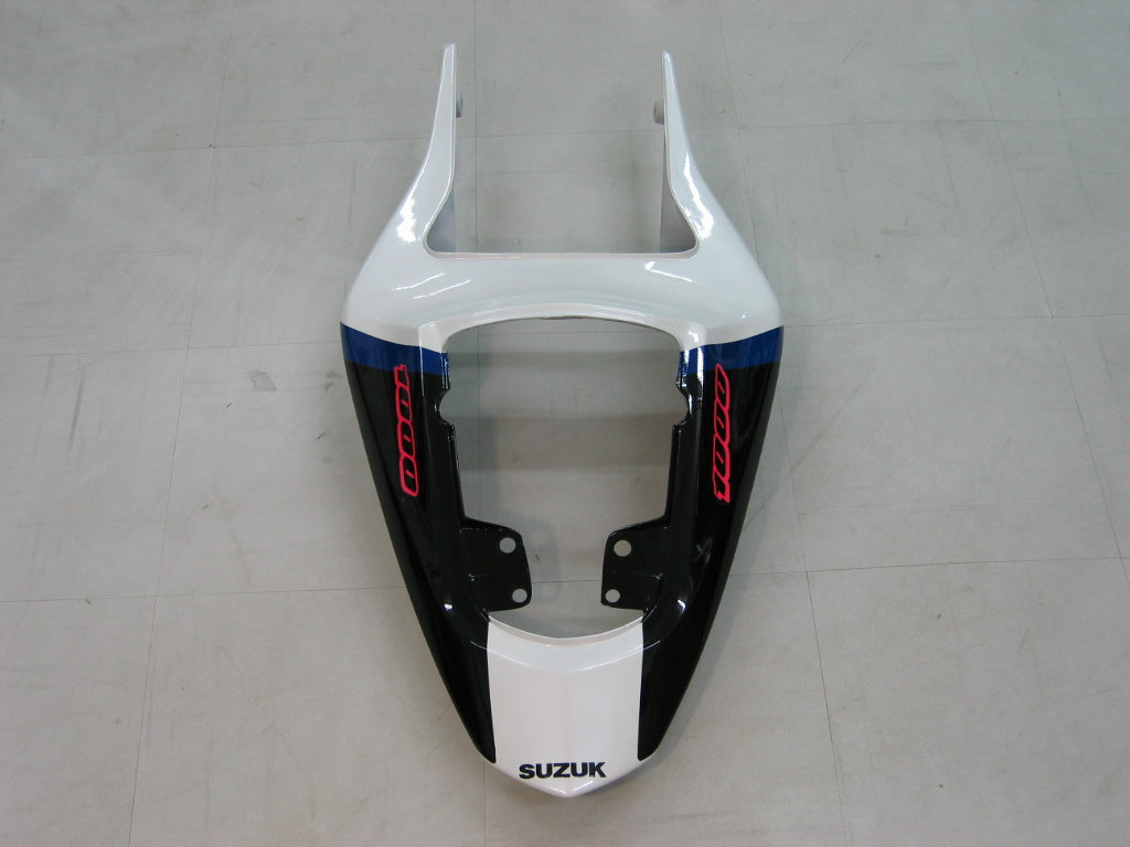 Amotopart 2003-2004 Suzuki GSXR1000 carenatura bianco e blu scuro Kit