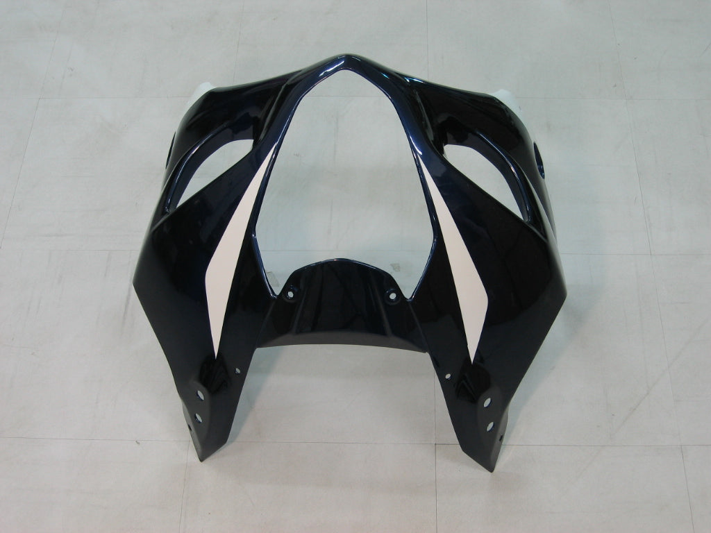 Amotopart 2003-2004 Suzuki GSXR1000 Fairing White&Dark Blue Kit