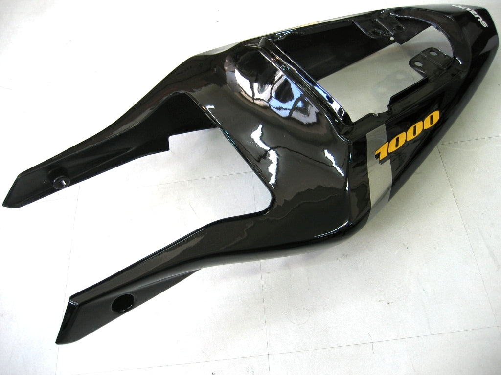 Amotopart 2003-2004 Suzuki GSXR1000 Fairing Black&Grey Kit