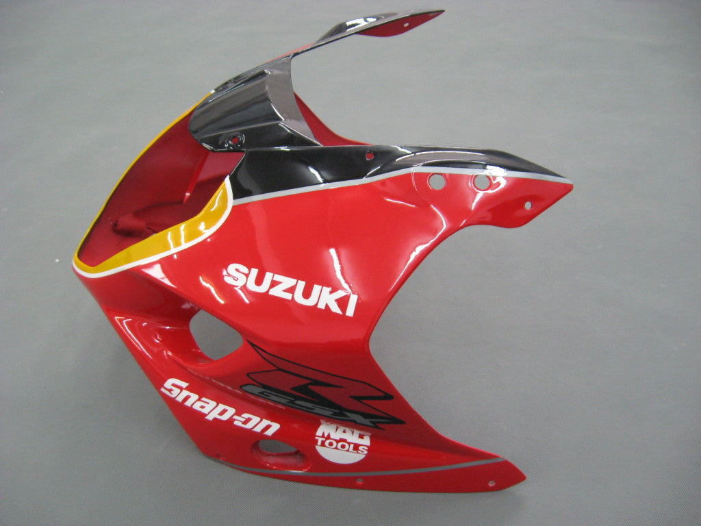 Amotopart 2003–2004 Suzuki GSXR1000 Verkleidung, mehrfarbig, Rot und Schwarz