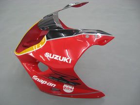 Amotopart 2003-2004 Suzuki GSXR1000 carenatura Multi Kit rosso e nero
