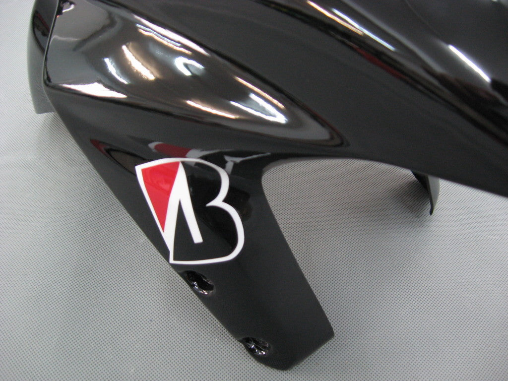 Amotopart 2003-2004 Suzuki GSXR1000 Kit de carénage Multi Rouge et Noir