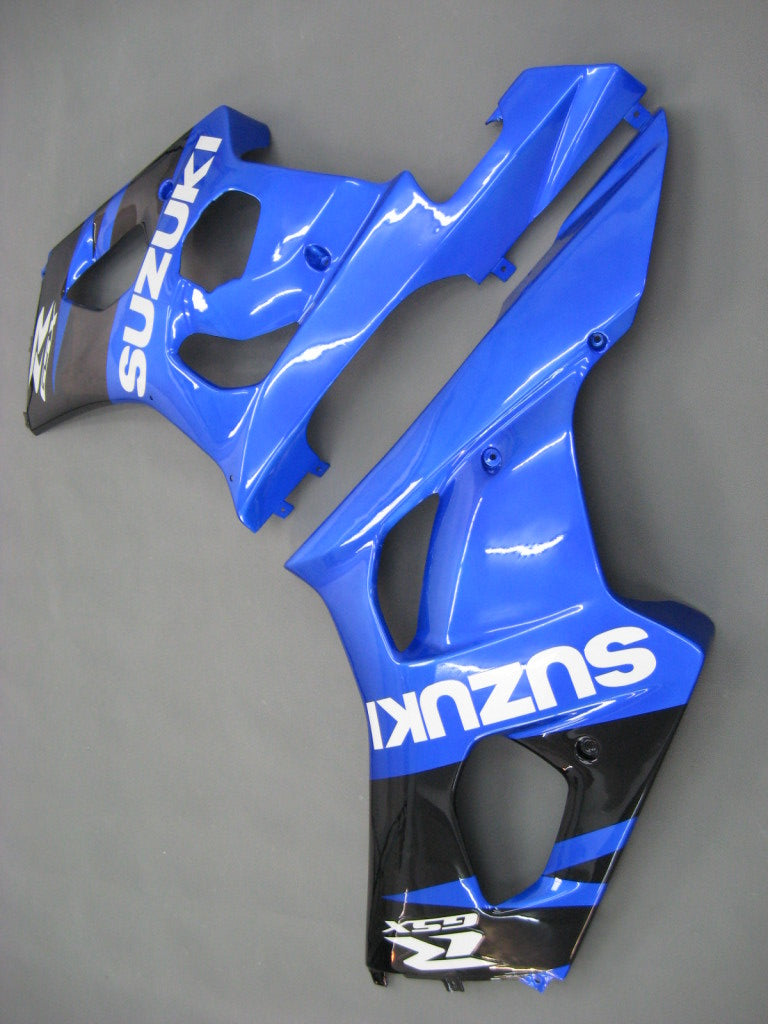 Amotopart 2003-2004 Suzuki GSXR1000 Fairing Black&Blue Kit