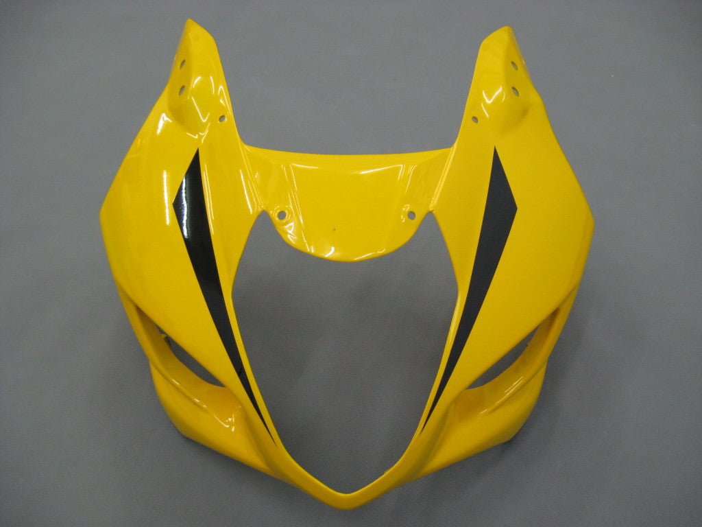 Amotopart 2003-2004 Suzuki GSXR1000 Kit de carénage jaune et noir