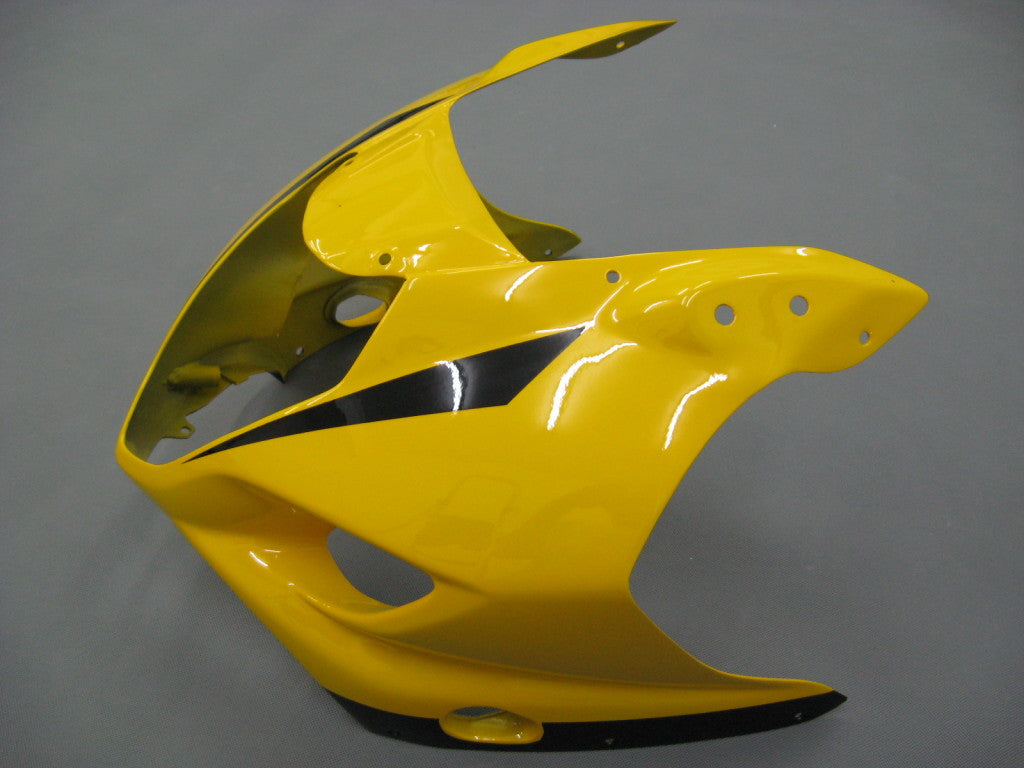 Amotopart 2003-2004 Suzuki GSXR1000 Kit de carénage jaune et noir