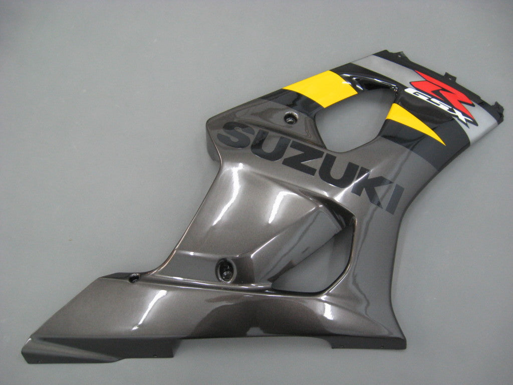 Amotopart 2003–2004 Suzuki GSXR1000 Verkleidungsset in Gelb und Schwarz