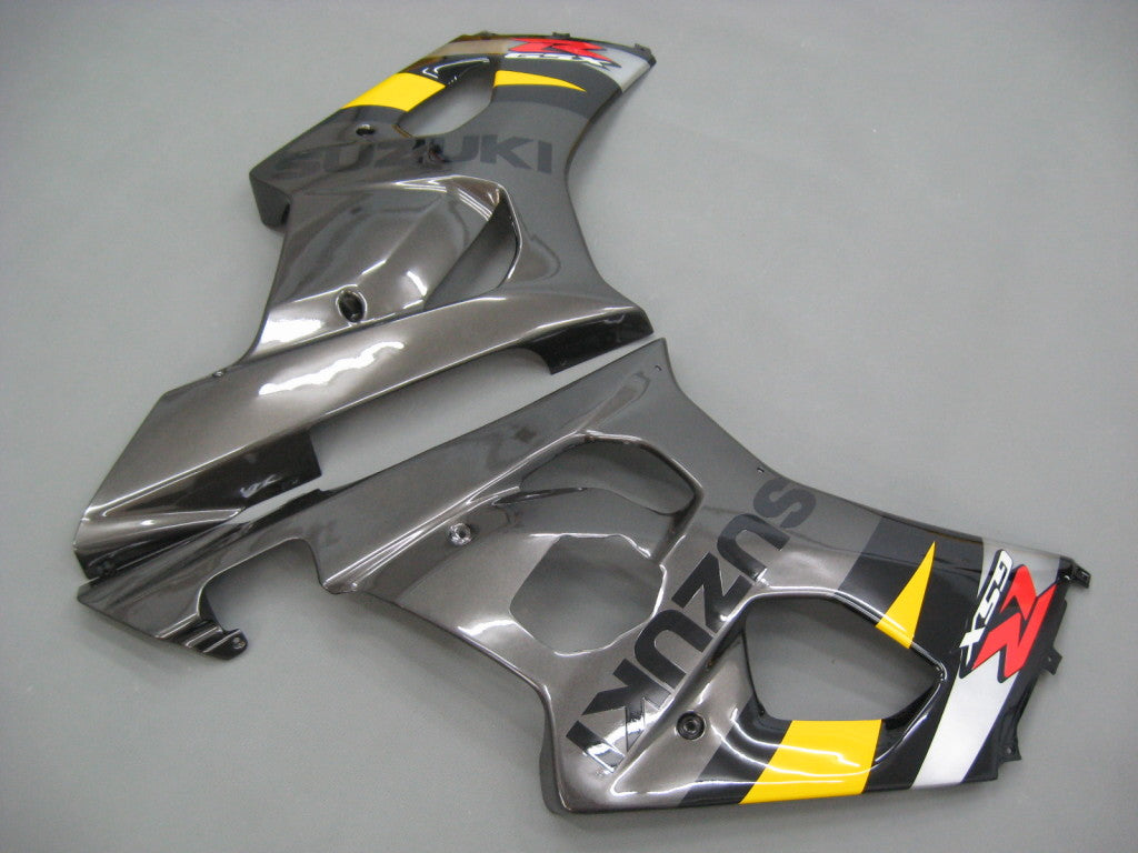 Amotopart 2003-2004 Suzuki GSXR1000 Fairing Yellow&Black Kit