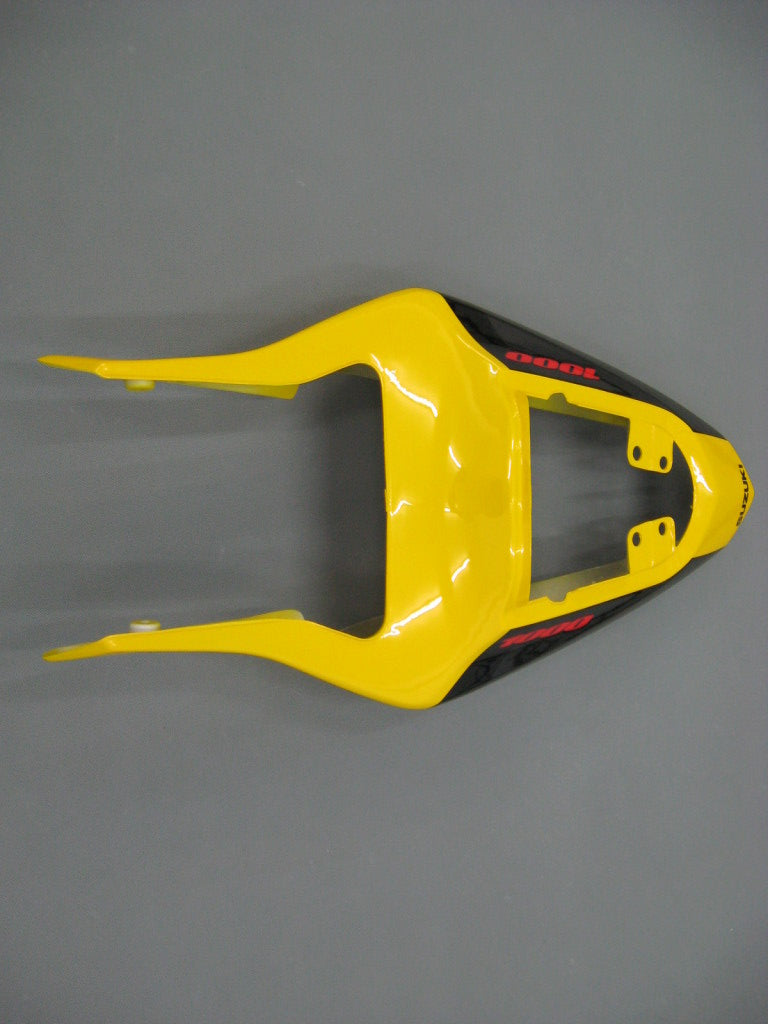 Amotopart 2003-2004 Suzuki GSXR1000 Kit de carénage jaune et noir