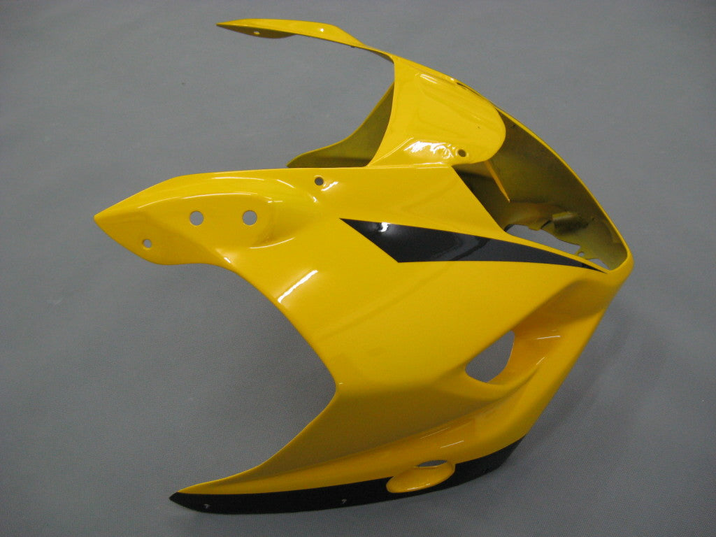 Amotopart 2003-2004 Suzuki GSXR1000 Kit de carénage jaune et noir