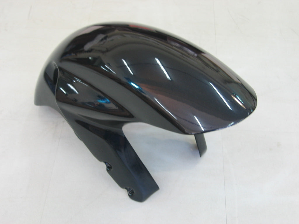 Amotopart 2003-2004 GSXR1000 Suzuki Fairing Black&Blue Kit