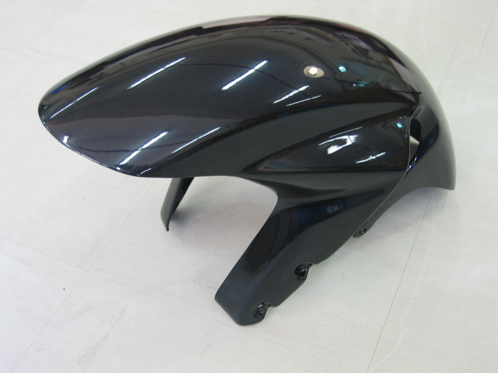 Amotopart 2003-2004 GSXR1000 Suzuki Fairing Black&Blue Kit