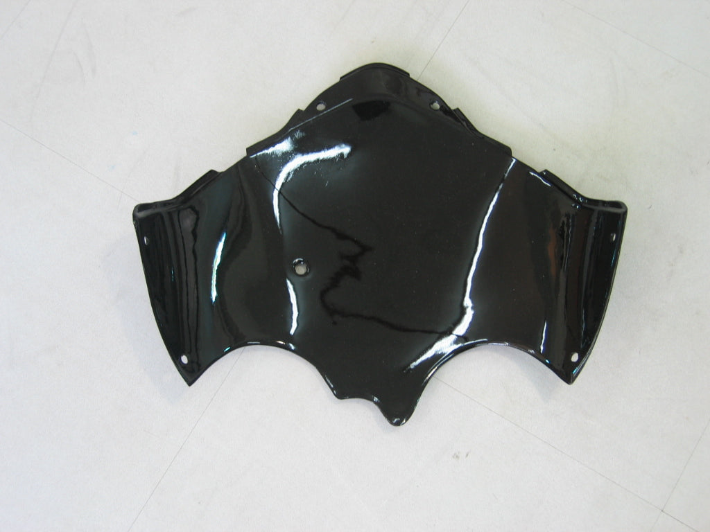 Amotopart 2003-2004 GSXR1000 Suzuki Fairing Black&Blue Kit