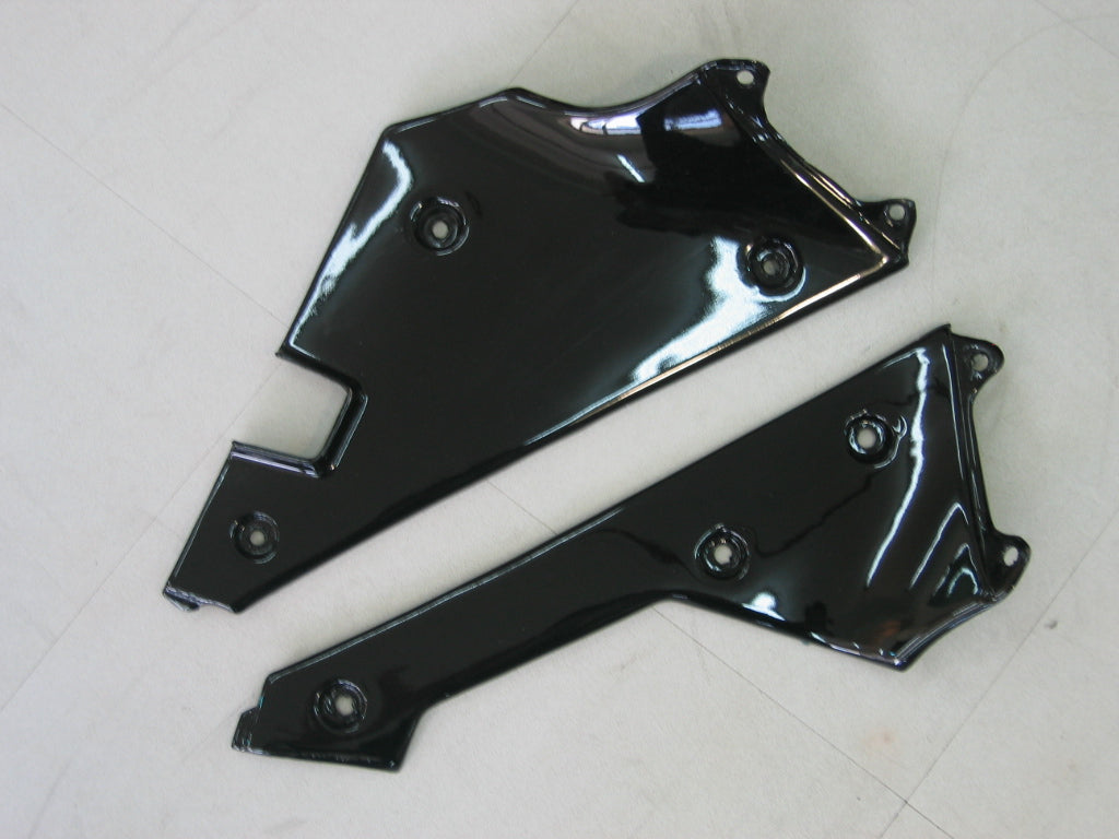 Amotopart 2003-2004 GSXR1000 Suzuki Fairing Black&Blue Kit