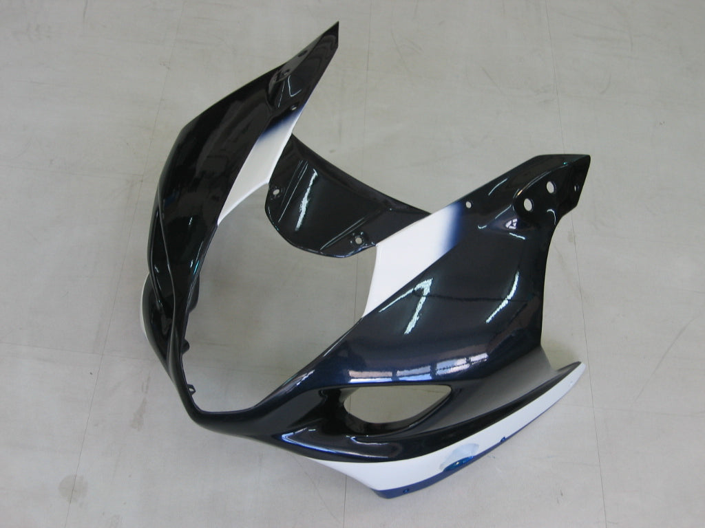 Amotopart 2003-2004 GSXR1000 Suzuki Fairing Black&Blue Kit