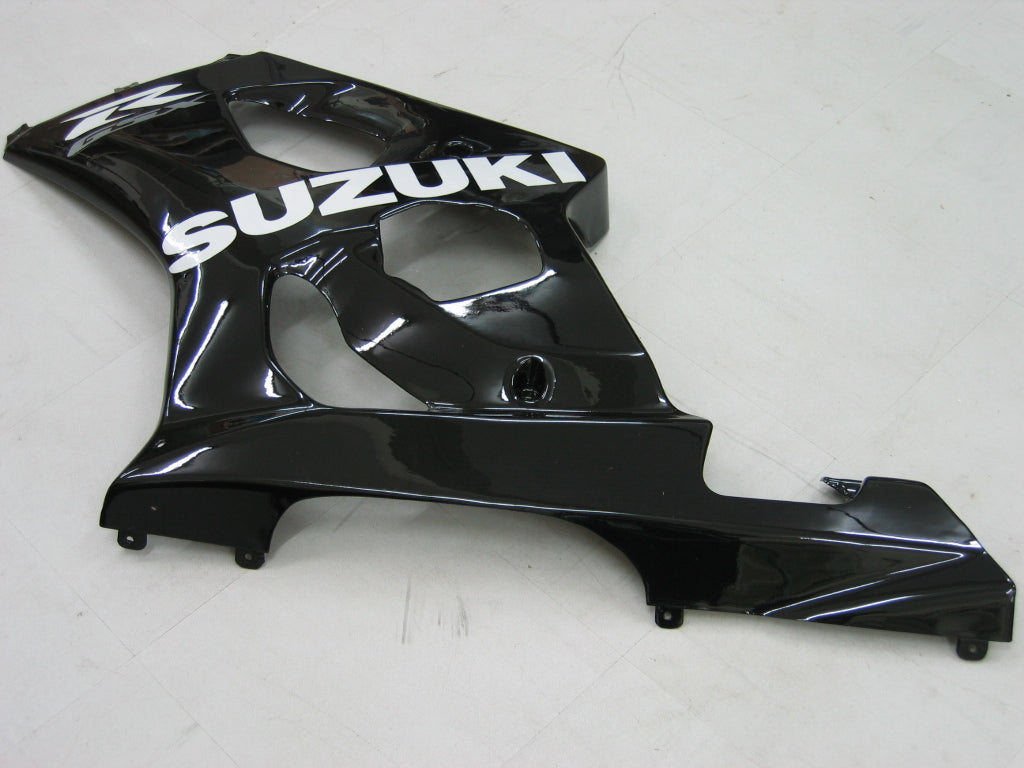 Amotopart 2003–2004 Suzuki GSXR1000 Verkleidung Matt Blcak Kit