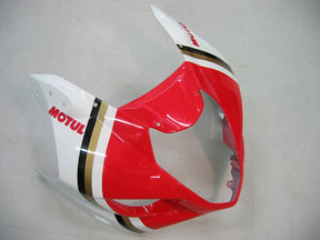 Amotopart 2003-2004 Suzuki GSXR1000 Fairing White&Red Kit