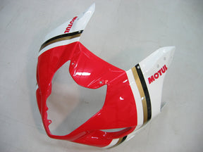 Amotopart 2003-2004 Suzuki GSXR1000 Fairing White&Red Kit
