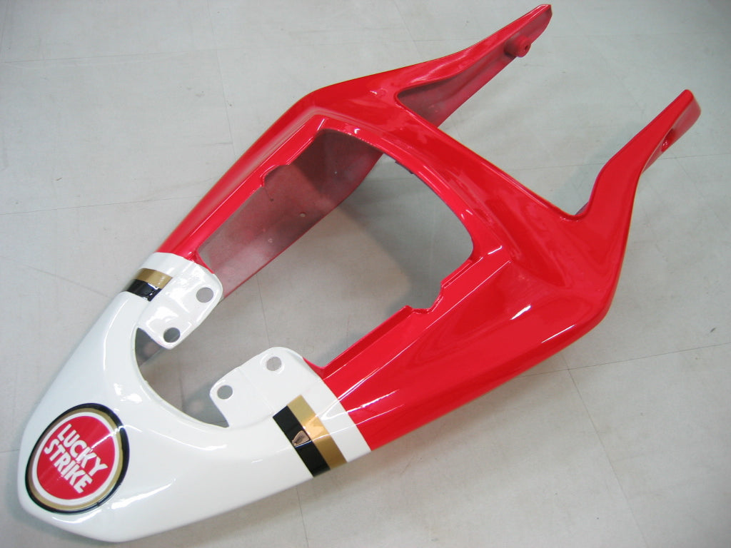 Amotopart 2003–2004 Suzuki GSXR1000 Verkleidungsset in Weiß und Rot