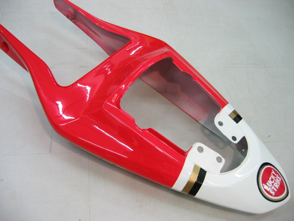 Amotopart 2003-2004 Suzuki GSXR1000 Fairing White&Red Kit