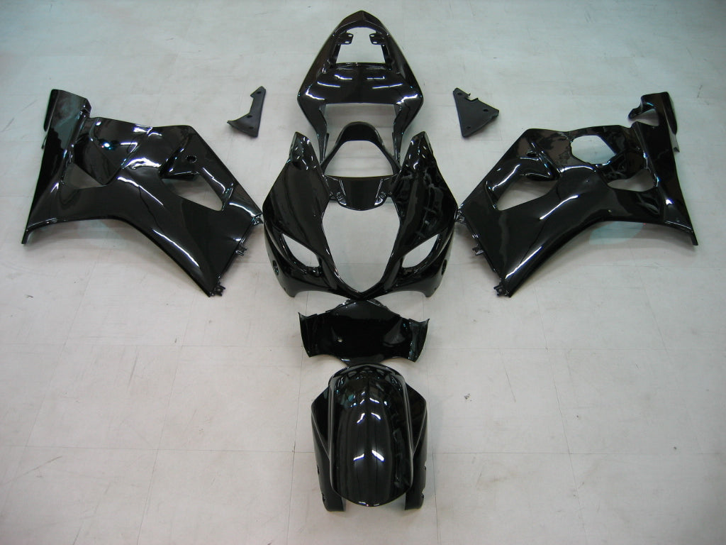 Amotopart 2003-2004 Suzuki GSXR1000 Fairing G-Black Kit
