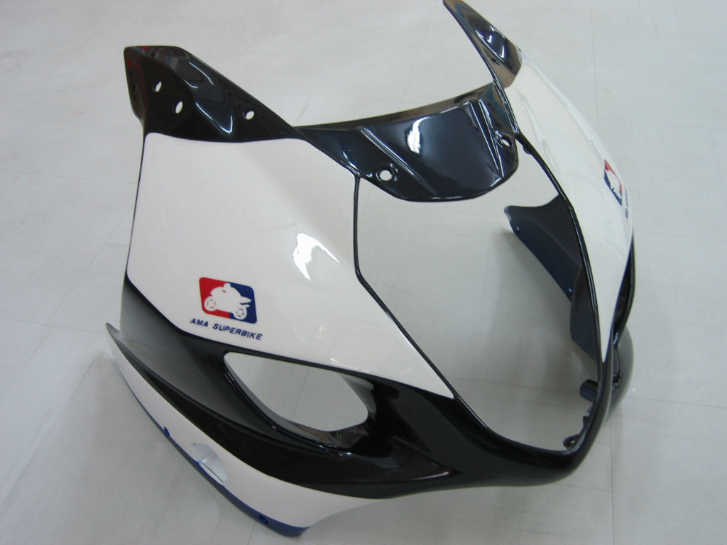 Amotopart 2003-2004 Suzuki GSXR1000 Fairing Multi White&Black Kit