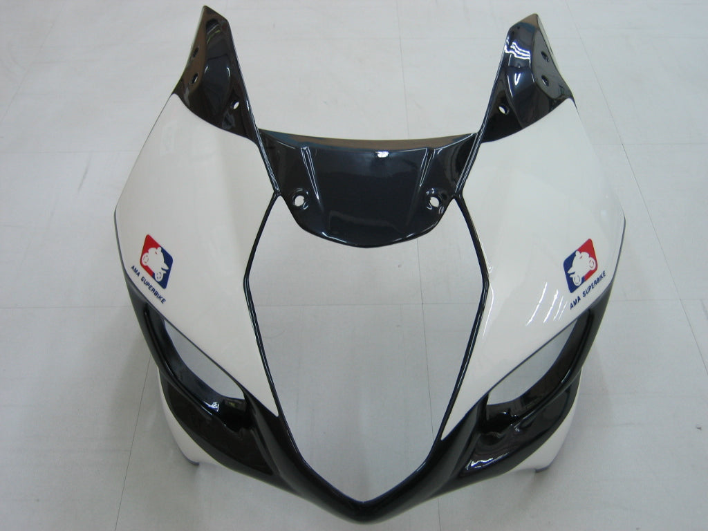 Amotopart 2003-2004 Suzuki GSXR1000 Fairing Multi White&Black Kit