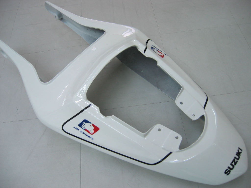 Amotopart 2003-2004 Suzuki GSXR1000 Fairing Multi White&Black Kit