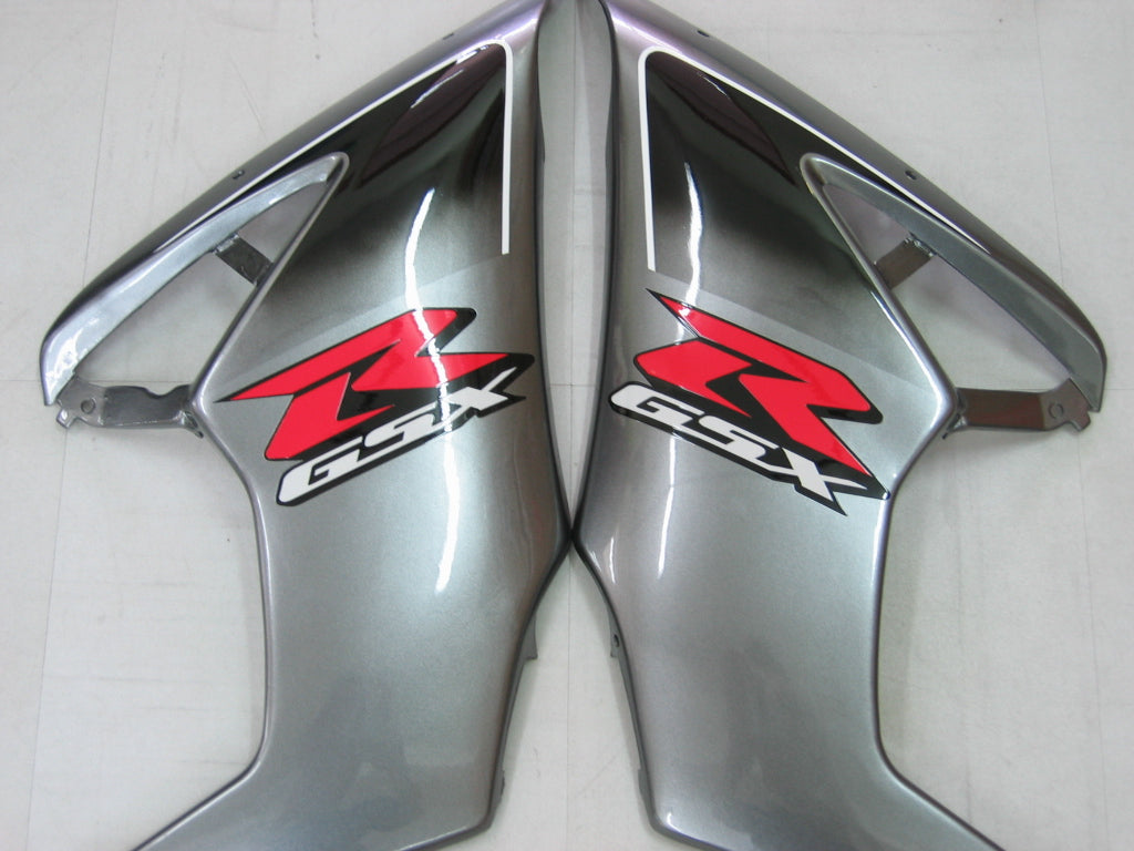 Amotopart 2005-2006 GSXR1000 Suzuki Fairing Black&Gray Kit