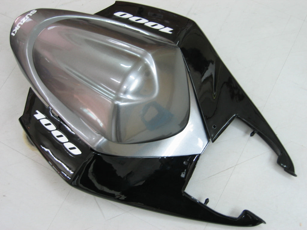 Amotopart 2005-2006 GSXR1000 Suzuki Fairing Black&Gray Kit