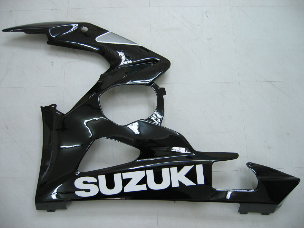 Amotopart 2005–2006 GSXR1000 Suzuki Verkleidungsset in Schwarz und Grau