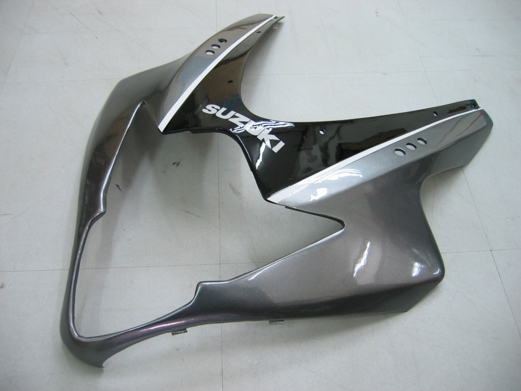 Amotopart 2005-2006 GSXR1000 Suzuki Fairing Black&Gray Kit