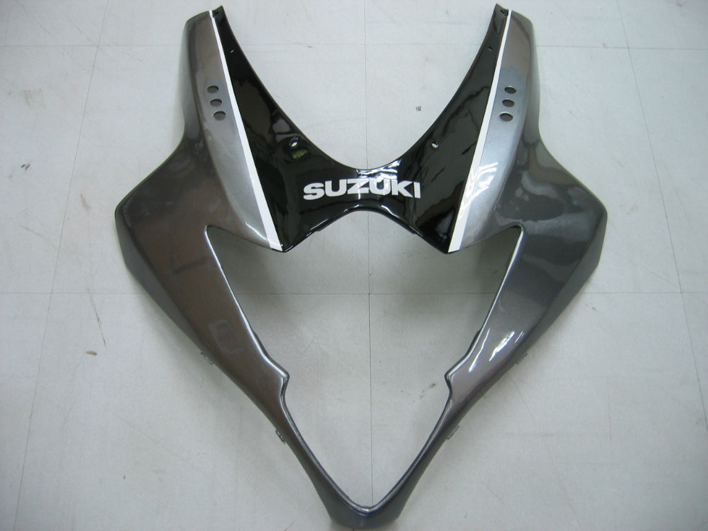 Amotopart 2005–2006 GSXR1000 Suzuki Verkleidungsset in Schwarz und Grau