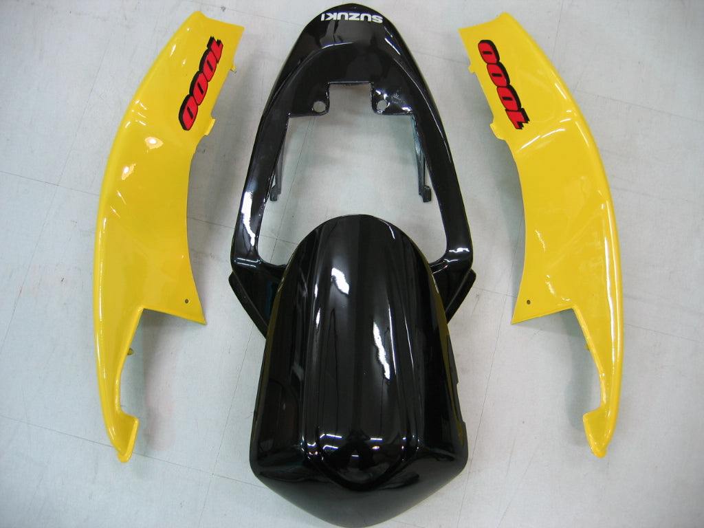Amotopart 2005-2006 Suzuki GSXR1000 Fairing Yellow&Black Kit