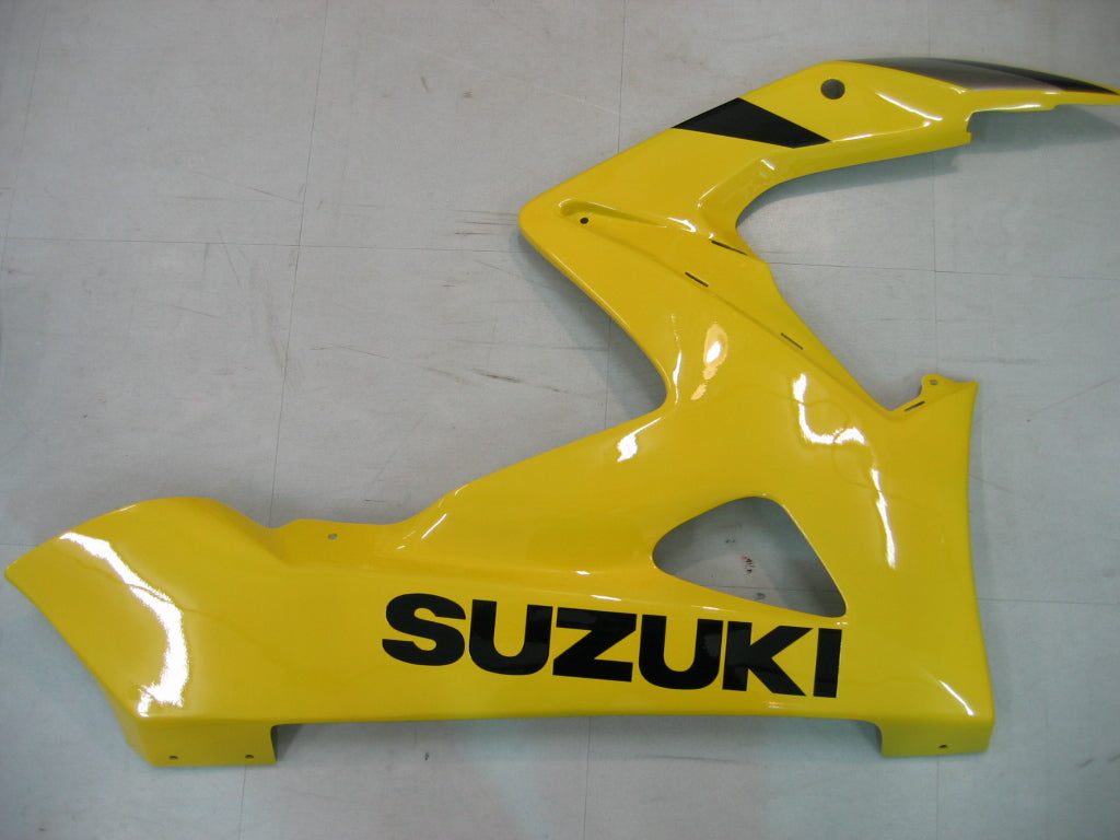 Amotopart 2005-2006 Suzuki GSXR1000 Fairing Yellow&Black Kit