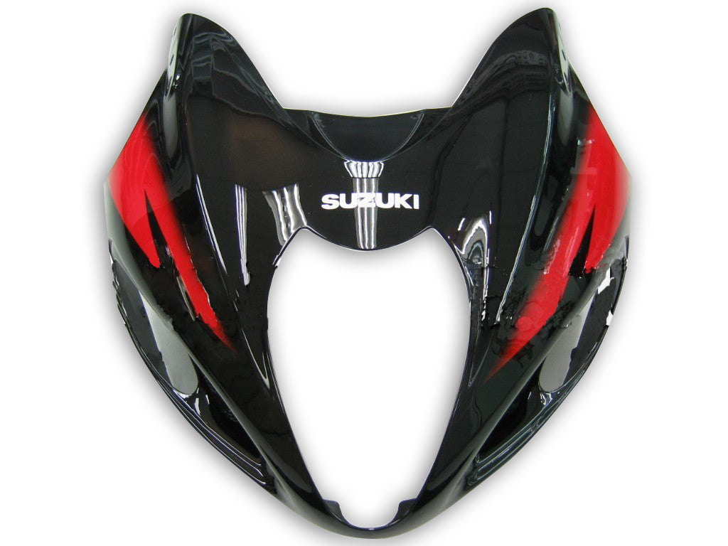 Amotopart Suzuki Hayabusa GSX1300R 1999-2007 Fairing Multi Black&Red Kit